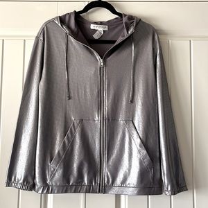 ⭐️ Coachella Metallic Hoodie Jacket